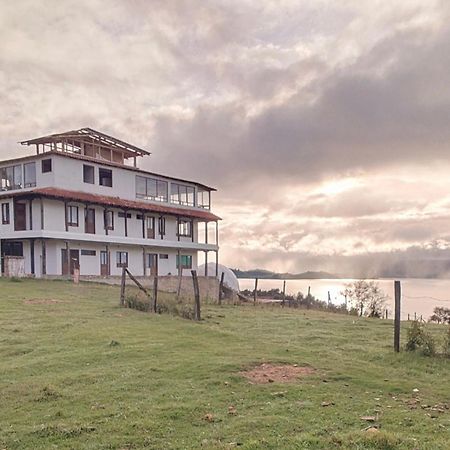 Hotel Tota Eliseo Playa Blanca Lago De Tota Zewnętrze zdjęcie