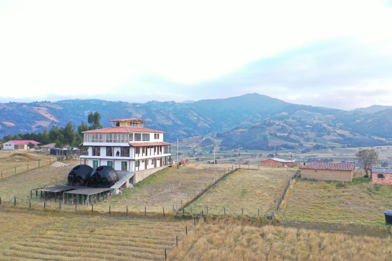 Hotel Tota Eliseo Playa Blanca Lago De Tota Zewnętrze zdjęcie