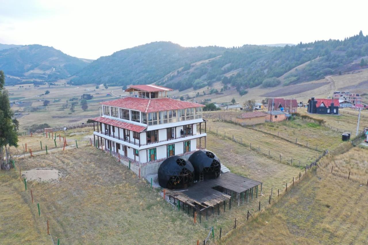 Hotel Tota Eliseo Playa Blanca Lago De Tota Zewnętrze zdjęcie