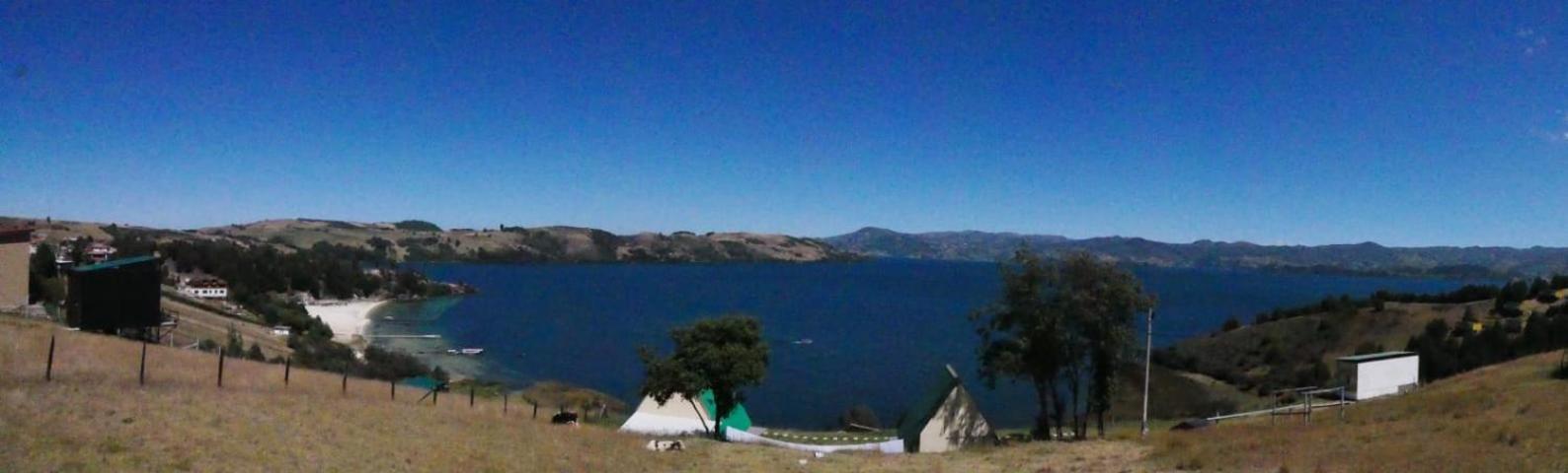 Hotel Tota Eliseo Playa Blanca Lago De Tota Zewnętrze zdjęcie