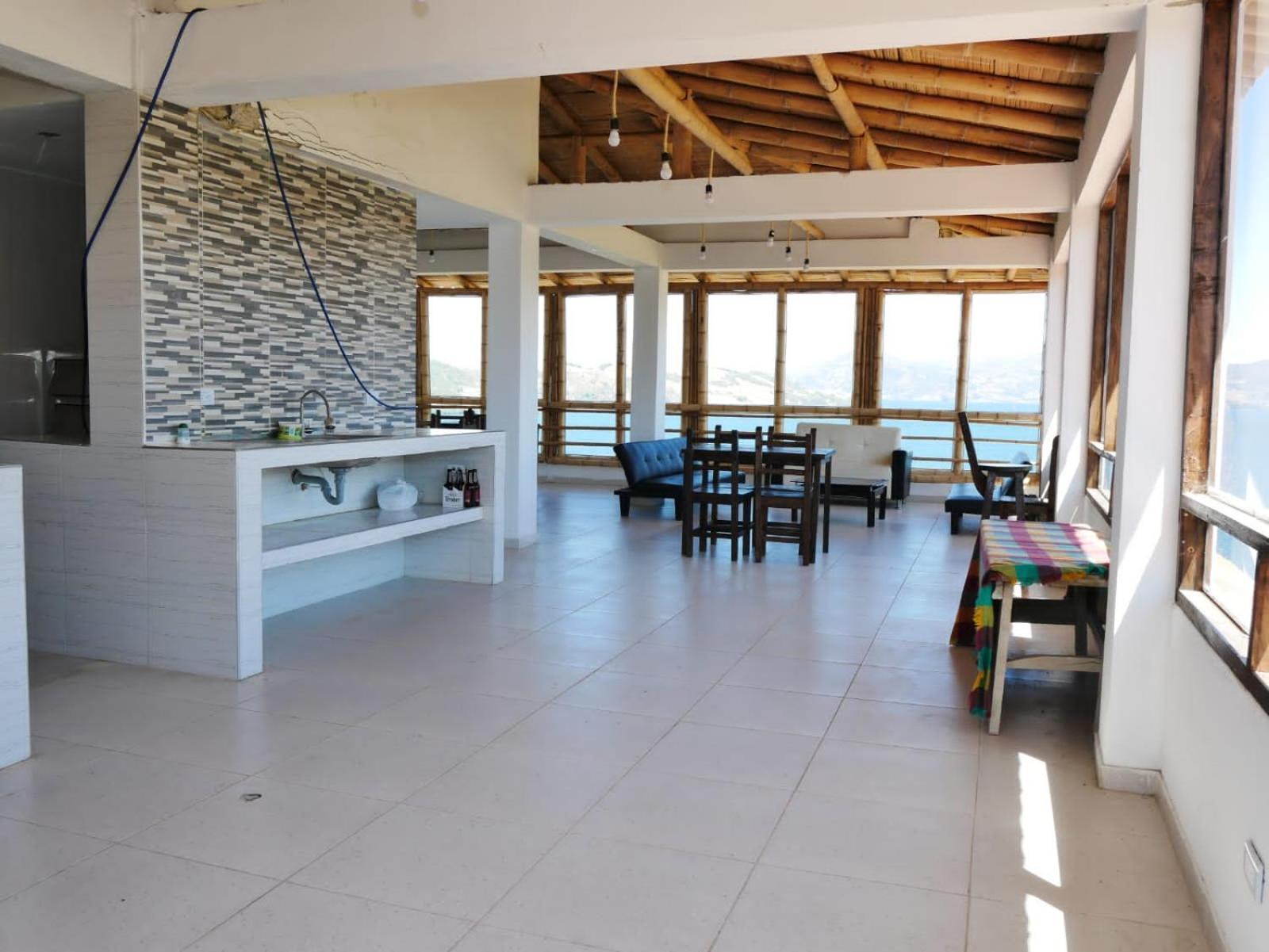 Hotel Tota Eliseo Playa Blanca Lago De Tota Zewnętrze zdjęcie