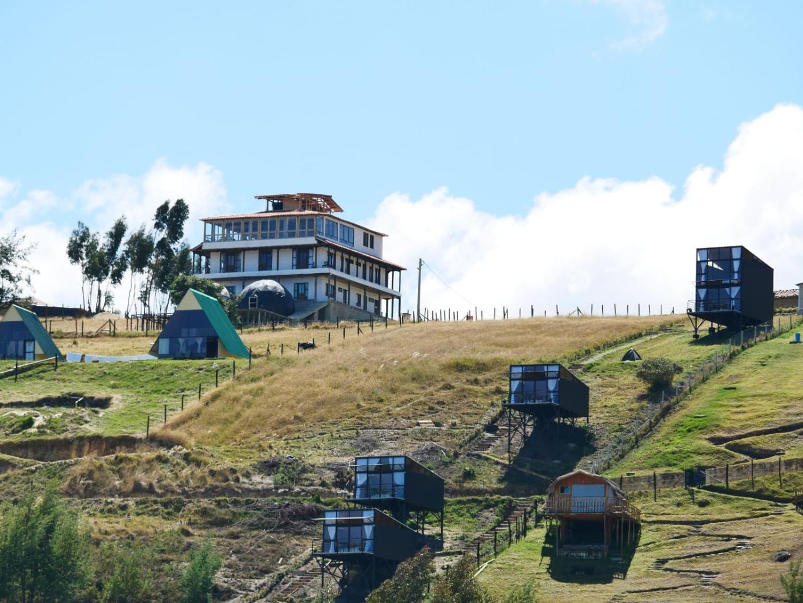 Hotel Tota Eliseo Playa Blanca Lago De Tota Zewnętrze zdjęcie