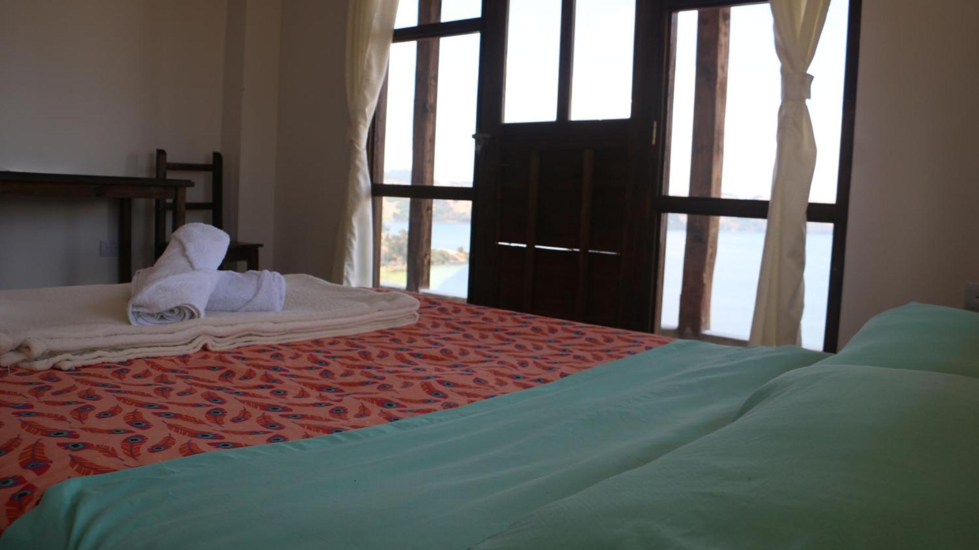 Hotel Tota Eliseo Playa Blanca Lago De Tota Zewnętrze zdjęcie