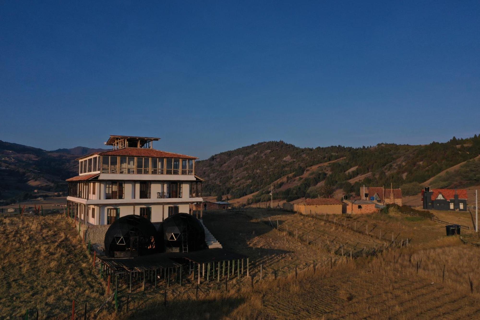 Hotel Tota Eliseo Playa Blanca Lago De Tota Zewnętrze zdjęcie